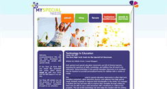 Desktop Screenshot of myspecialneeds.ie